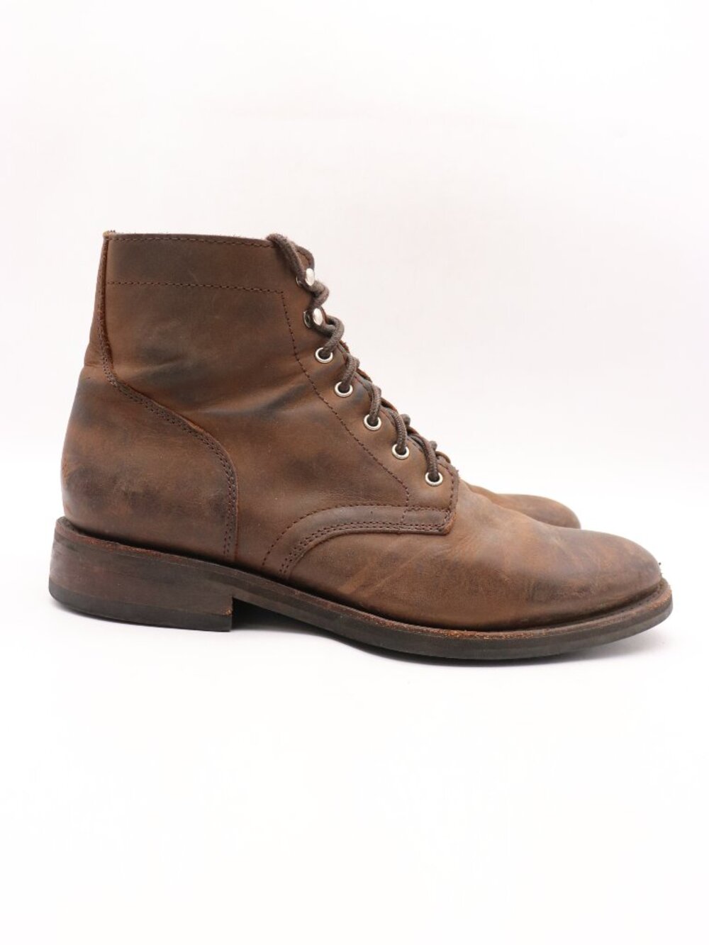Thursday Boot Co President Men's Size 11 Brown Leather Boots Lace Up